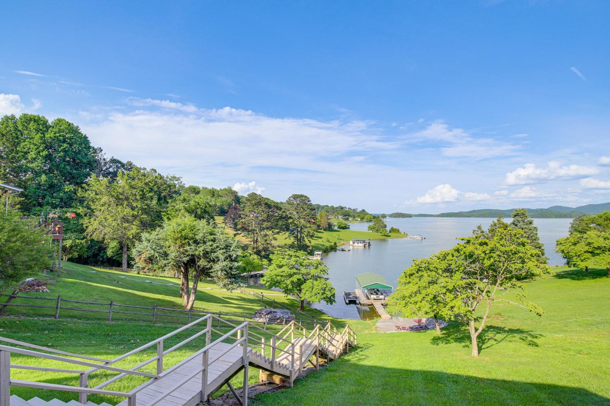 Rutledge Hilltop Home On Cherokee Lake With Decks! Exterior foto